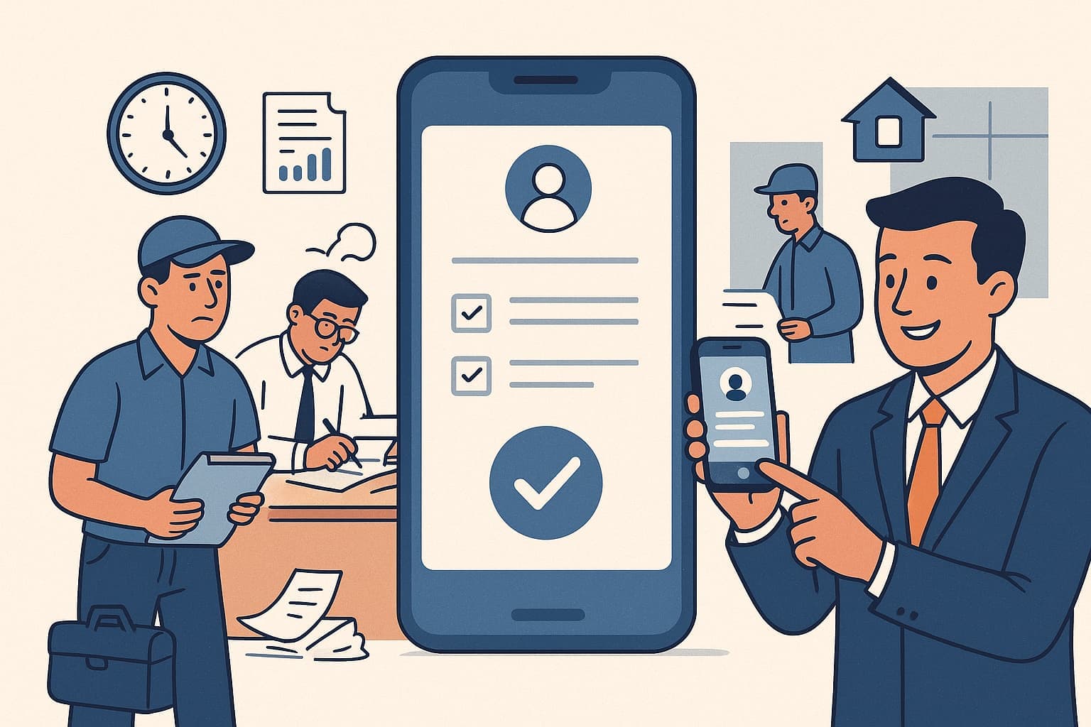 application mobile métier